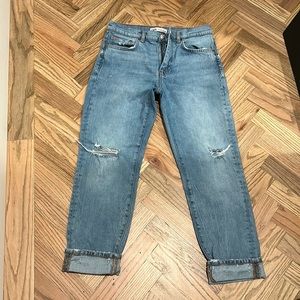 Zara high rise jeans